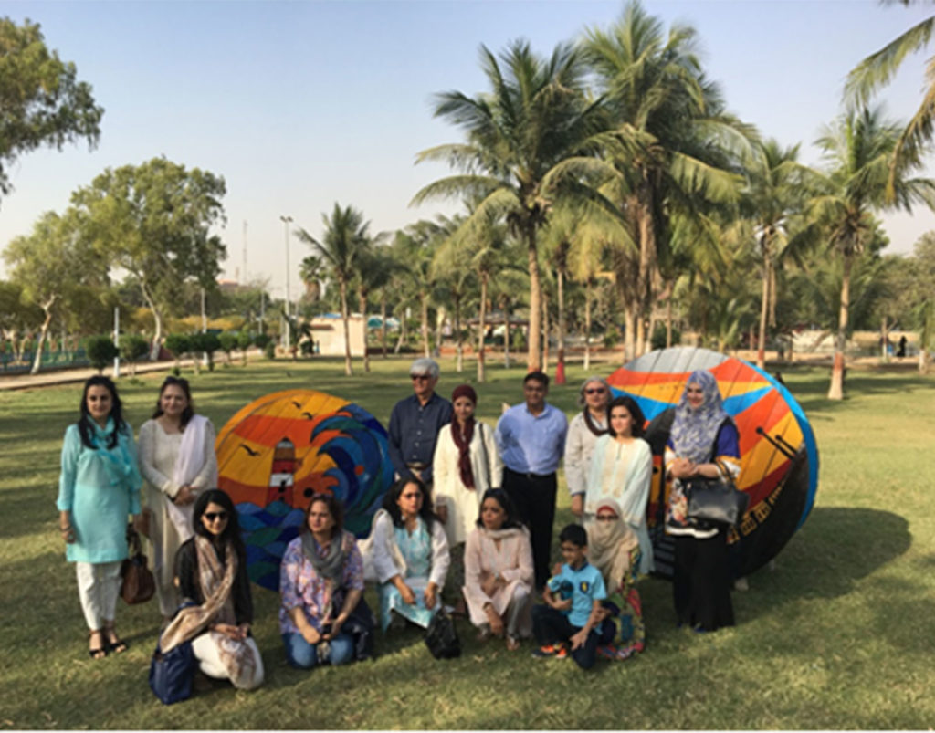 JS Group sponsored Karachi Biennale 2017 inaugurates Reel on Hai ...
