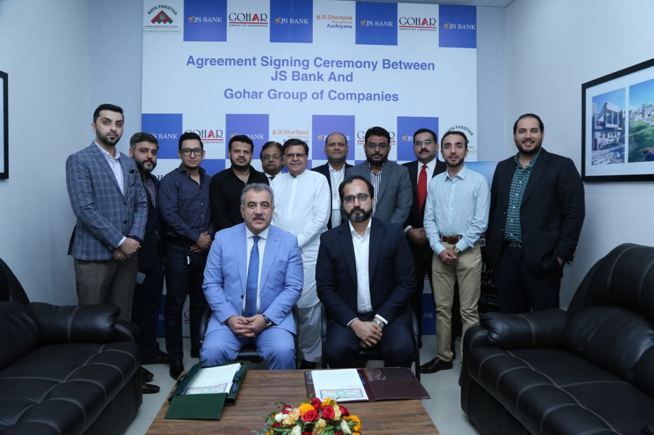 JS Bank & Gohar Group Of Companies Collabortate To Promote Affordable ...