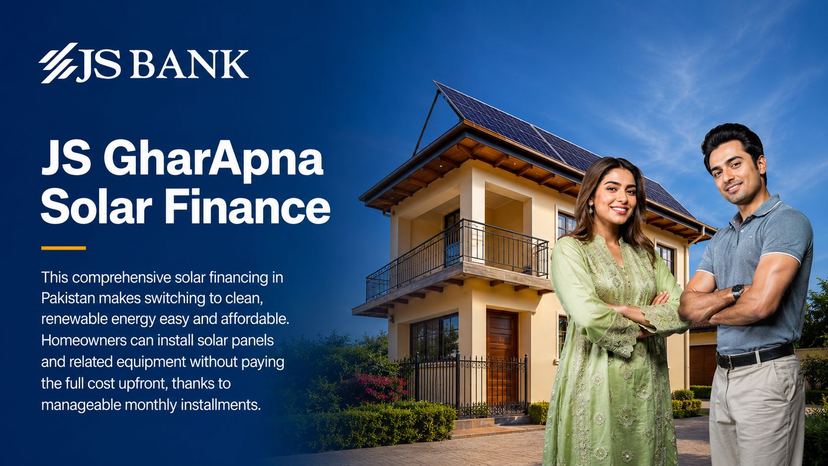 Affordable Solar Energy for Homes With JS Solar Finance